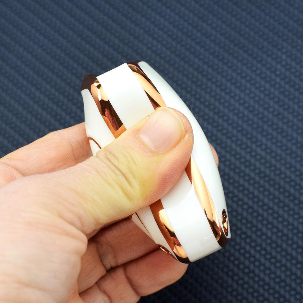 Auto-Shell für Renault Fluence Clio Megane Mercedes LADA Vesta Granta XRay Kalina Priora Limousine Sport 3 Tasten TPU-Schlüsseletui-Abdeckung