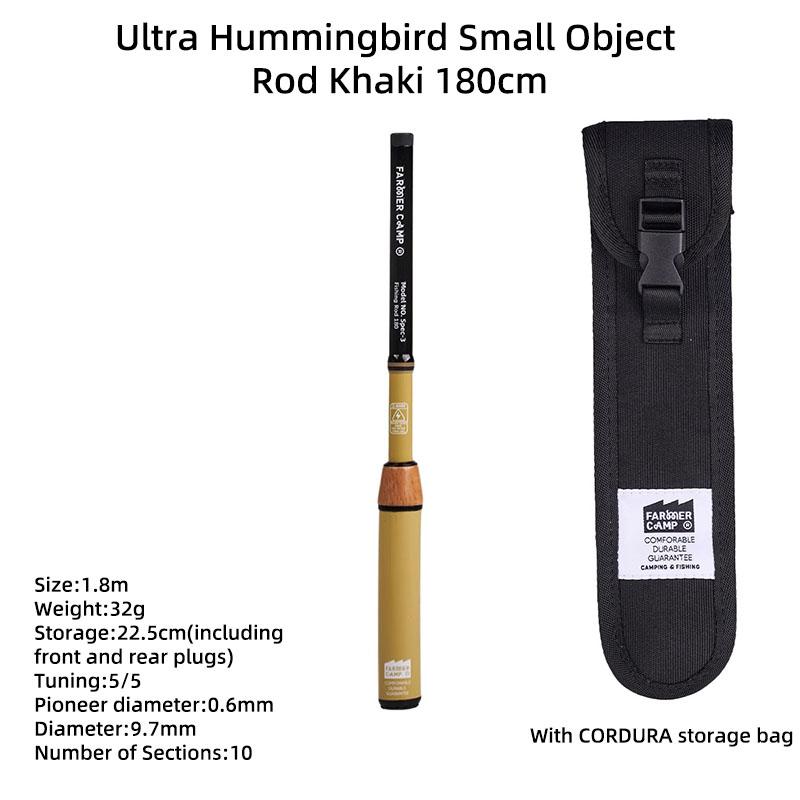 

WELLHIKE Small Object Rod Small Object Fishing Rod Outdoor Camping Stream Parent-Child Portable River Shrimp Carp Fishing Rod