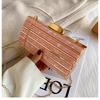 Luxury Designer Acrylic Square Bags Chain Shoulder Crossbody Bag For Women Clutch Small Mini Bag Party Evening Bags