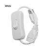 USB Cable with Switch ON/OFF Cable Extension Toggle for USB LED String USB Gadget USB Power Supply Device Tools