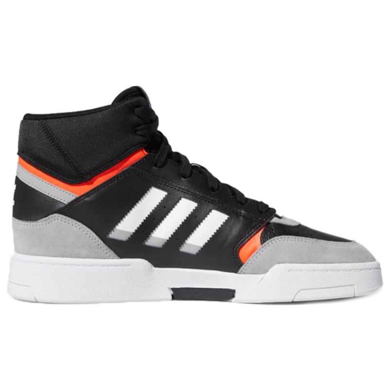 adidas Originals Drop Step Black Orange Unisex 'Black Orange' Sneakers EE5219