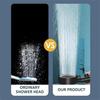 Pressure Shower Head 5 Modes Adjustable Water Saving Shower Head Water Massage Shower Head Bathroom Accessories