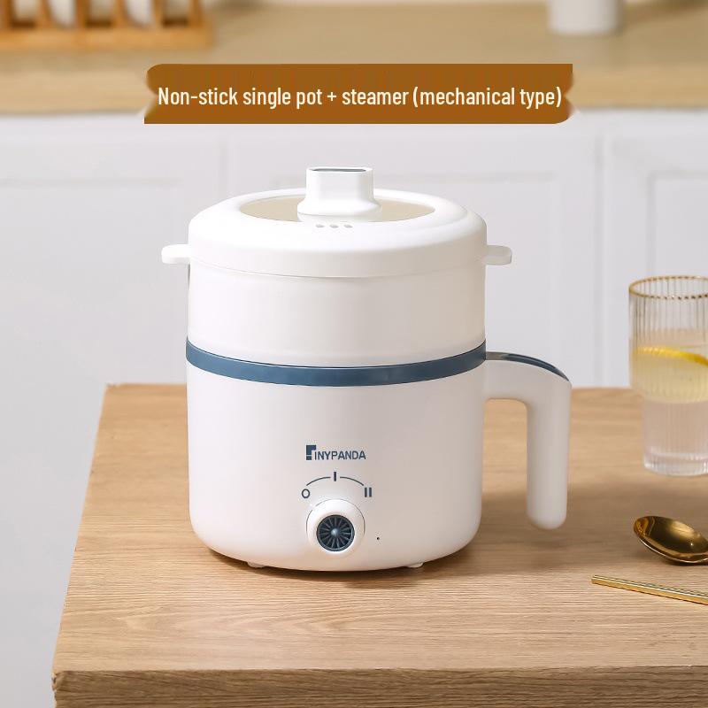 Marmite électrique multifonctionnelle antiadhésive européenne, britannique et américaine & Mini poêle à frire