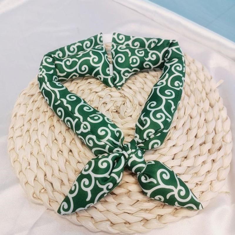 1pcs Dog Necklace Tie Cute Style Pet Dog Scarf Adjustable Size Dog Cat Bow Tie Pet Grooming Accessories Dog Cotton Bib Bandana