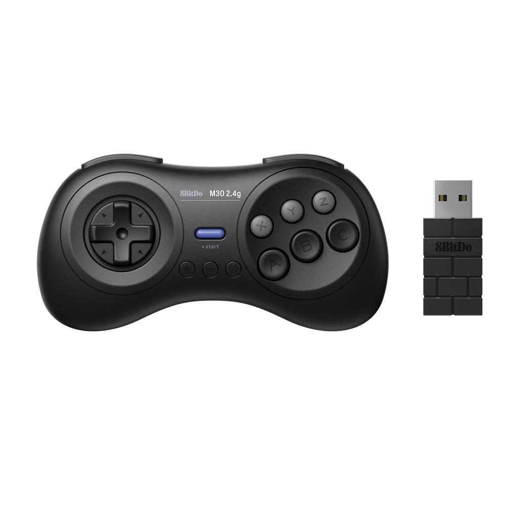 8Bitdo M30 2.4G Mini Gamepad for Segaes Genesis Mini and Mega Drive Mini M30 2.4G Controller Joystick Control