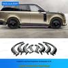 MS Style Carbon Fiber Body Kit for New Land Rover Range Rover: Front Lip, Rear Lip, Fender Flares, Side Skirts, Tail Spoiler, and Wind Deflectors