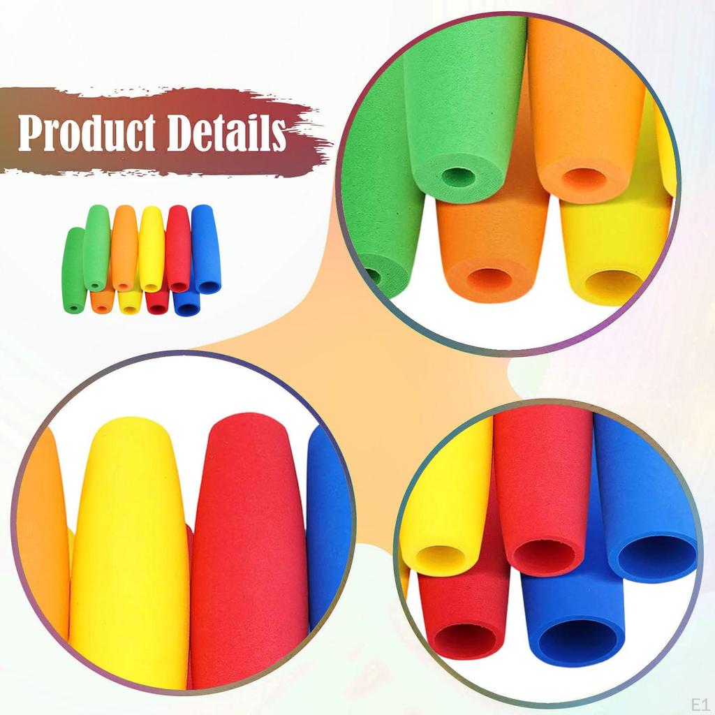10Pcs Foam Grip Tubing Adaptive Utensil Padding Handles Toothbrush