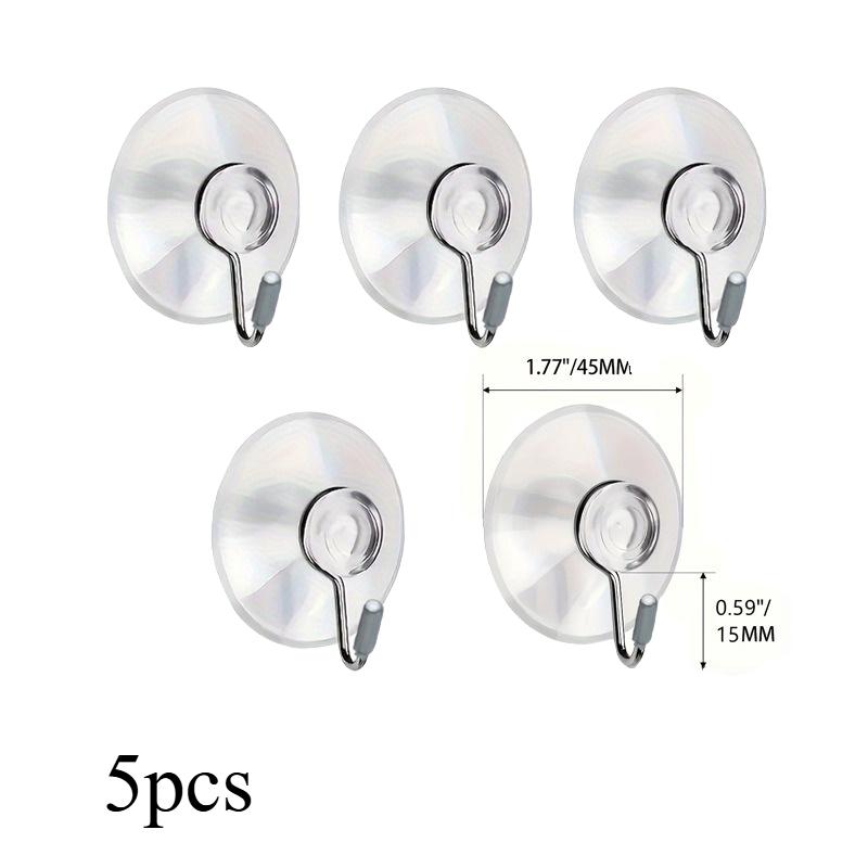 5/10pcs No punching Head Mushroom Head Sucker Suction Cups Hooks Suckers Kitchen Bathroom Suction Cup wedding Home  Accessories