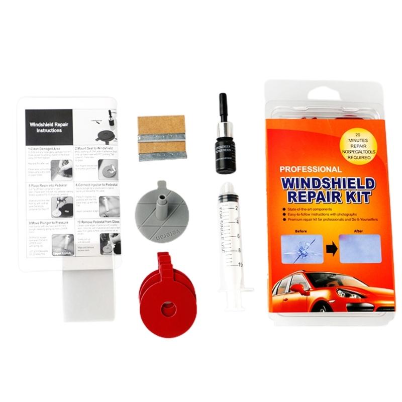 Car Scratch Remover Polish Restorer Repair Scratches Windshield Fix Glass Chips