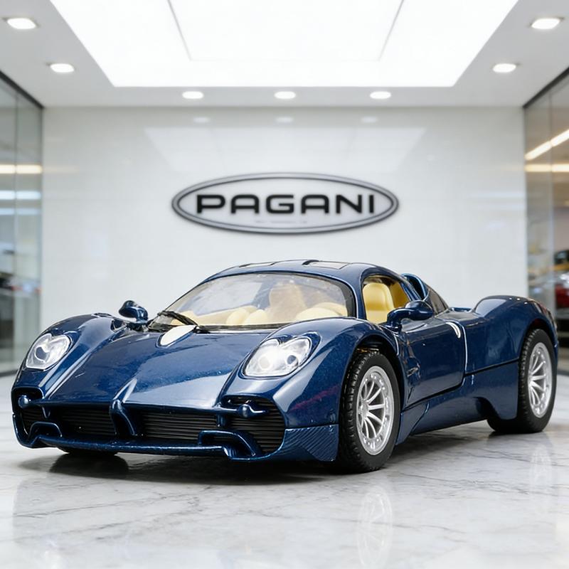 

1:32 Pagani Utopia Alloy Die Cast Toy Car Model Sound and Light Pull Back Children s Toy Collectibles Birthday gift