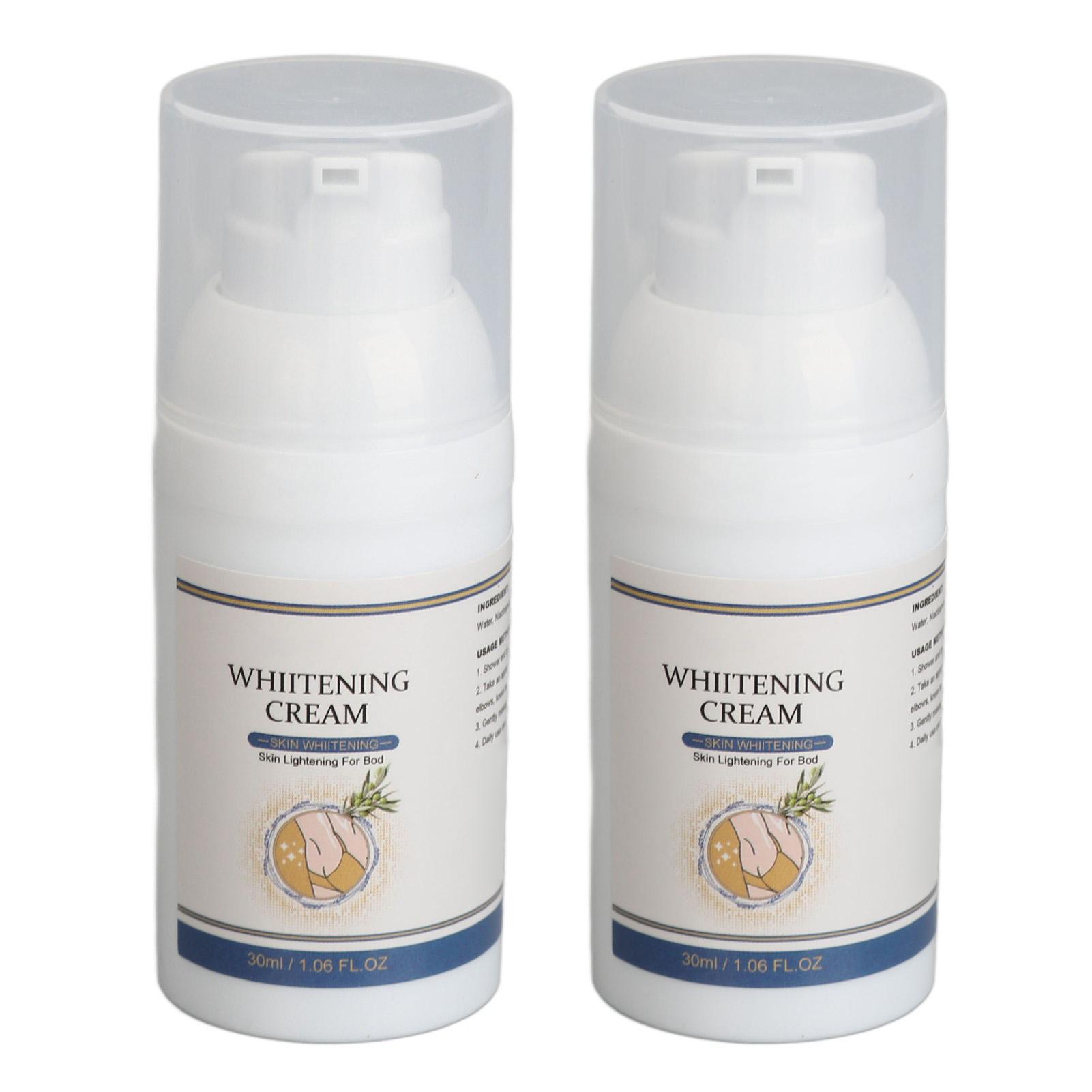 2 Pcs 30ml Skin Lightening Cream Dark Spot Remover Bleaching Cream for Armpit Arm Joint