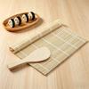 Sushi Rolls Set  Sushi Curtain Rolling Mat Onigiri Molds Makeup for Rolls Rice Balls Rice Mold Shaper Sushi Maker Kit Rying Pan