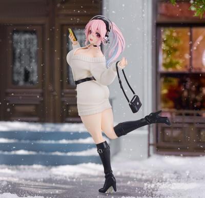 Super Sonico Figur Memory 1 Typ Trio-Try-iT -Winter-Version-