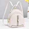 Malá taška Módní korejská verze Trendy Malý batoh Simple Atmosphere Jedno rameno Crossbody Malá kulatá taška Dvojité rameno Dámská taška