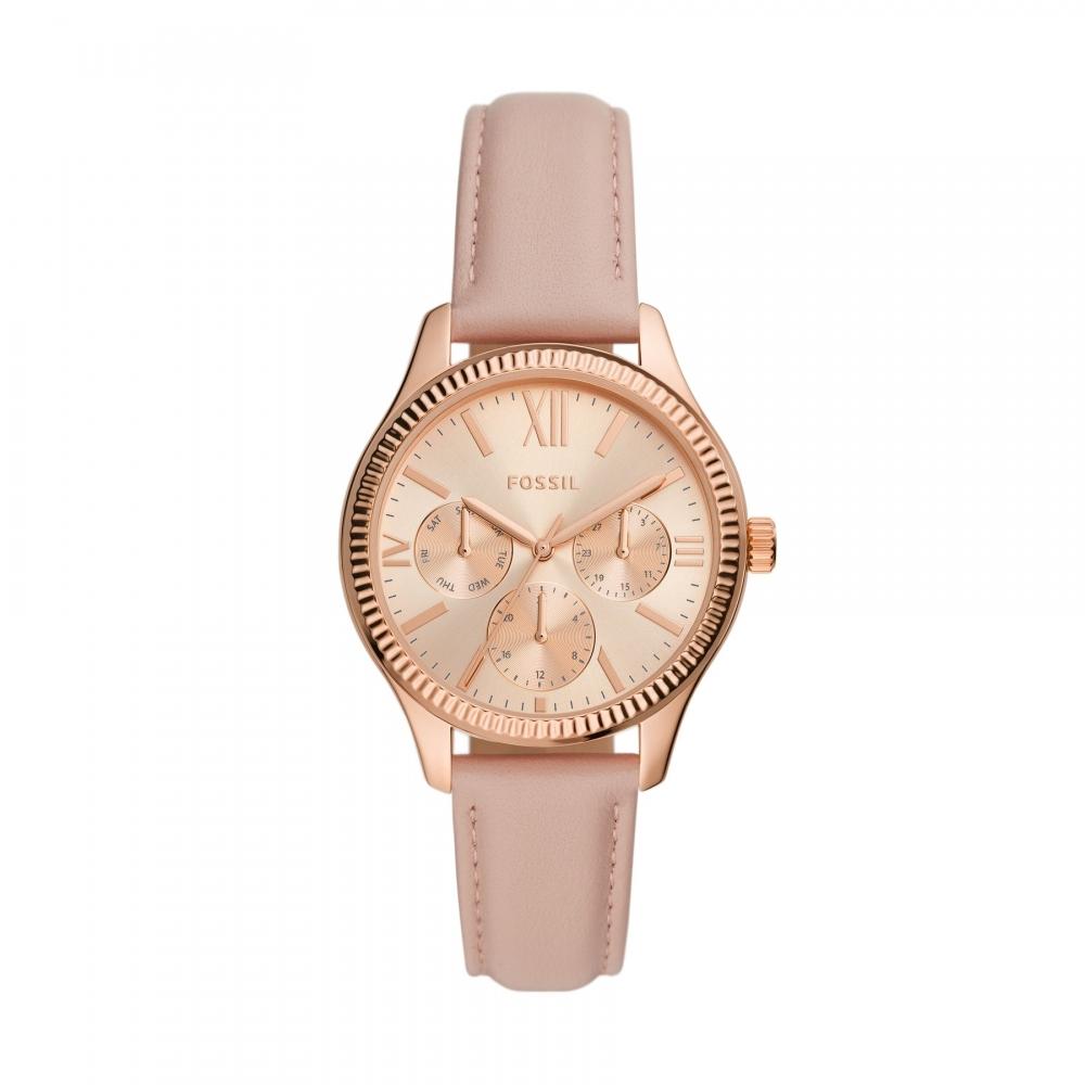 

Многофункциональные женские часы Fossil Rye из сплава розового золота