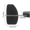 Clutch and Brake Pedal Pads for Dongfeng Fengshen S30 and Citroen Elysee Fukang