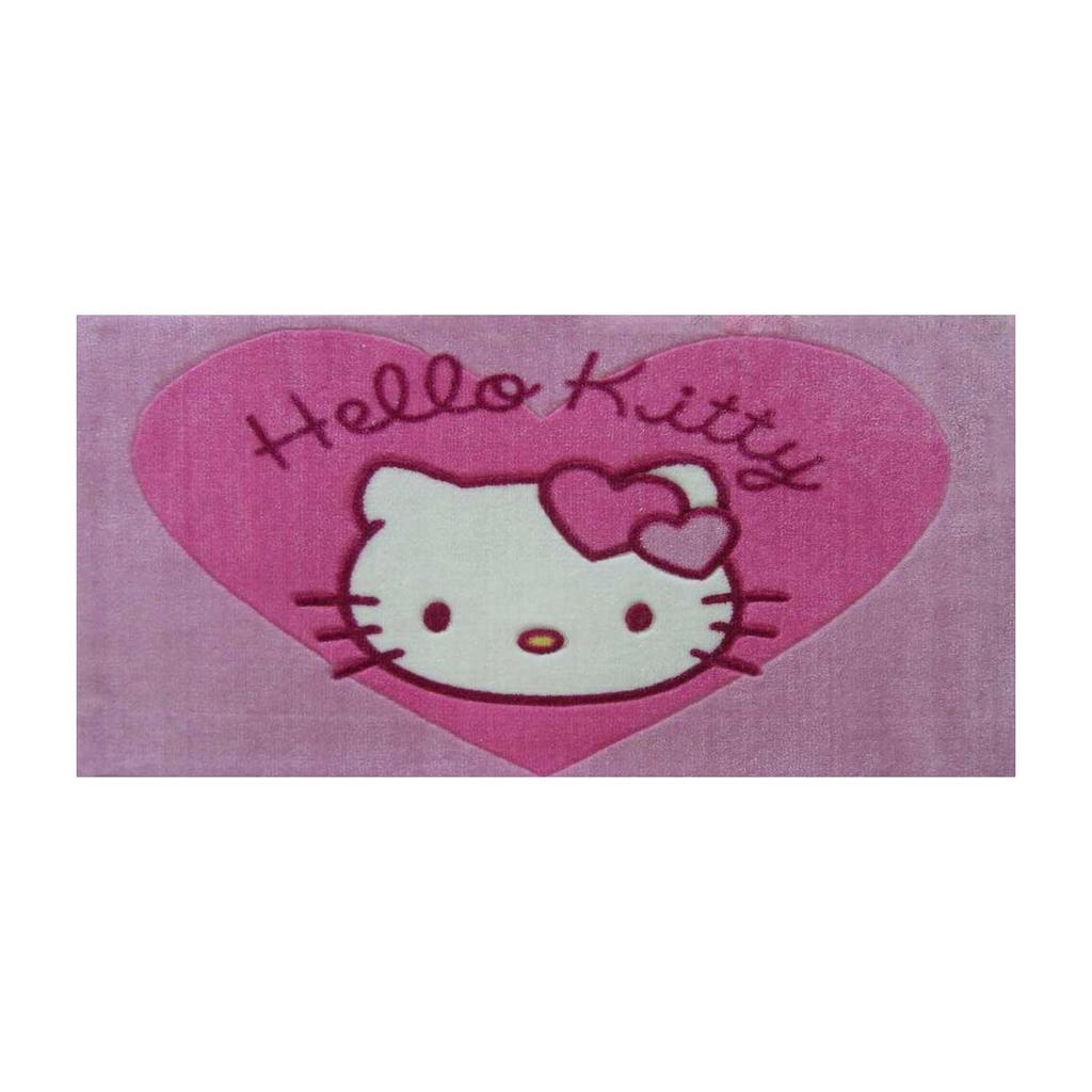 Rectangular Children S Rug Hello Kitty Heart Pink Tufted Bedroom Suitable For Underfloor Heating Buy At A Low Prices On Joom E Commerce Platform