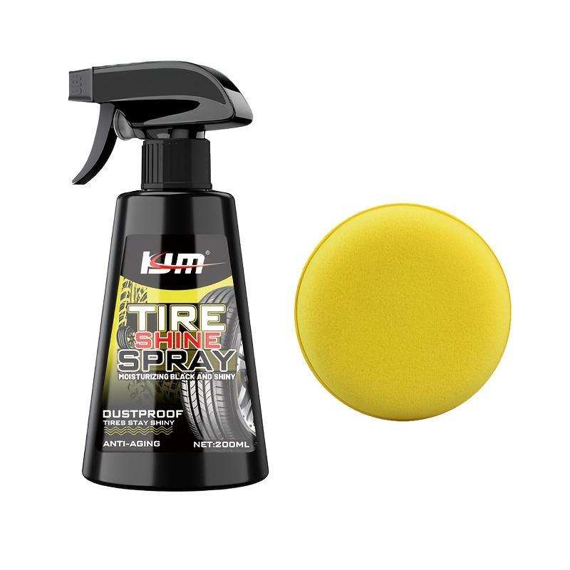 Long-Lasting Glossy Tire Spray for Cars Motorcycles Bikes,Scratch Protection&Brightening Formula,Durable Long-Term Care Solution