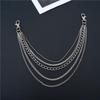 Men's Punk Cuban Five-Layer Metal Waist Chain - Hip Hop Trend Pendant