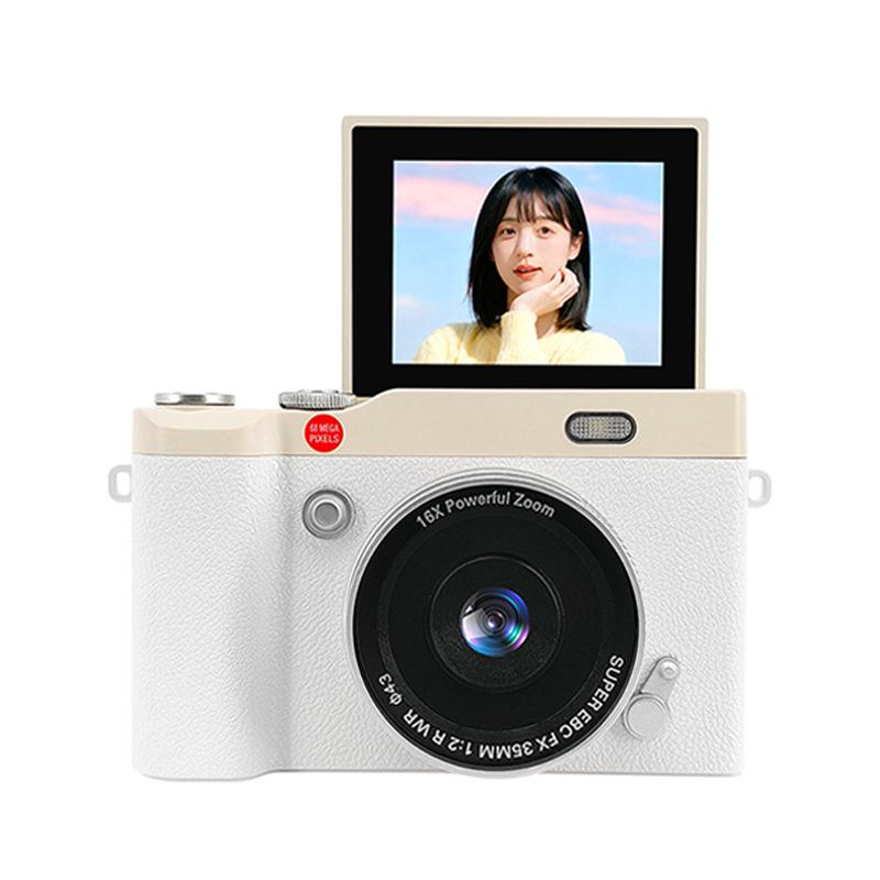 Compact Flip-Screen HD DSLR Camera with Zoom for Students