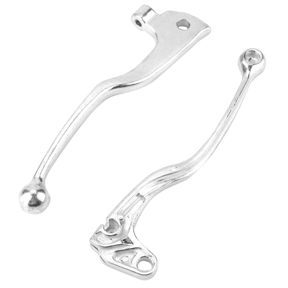 2pcs Aluminum Material Motorcycle Clutch Lever Front Brake Front Brake Handle For Yamaha TW200