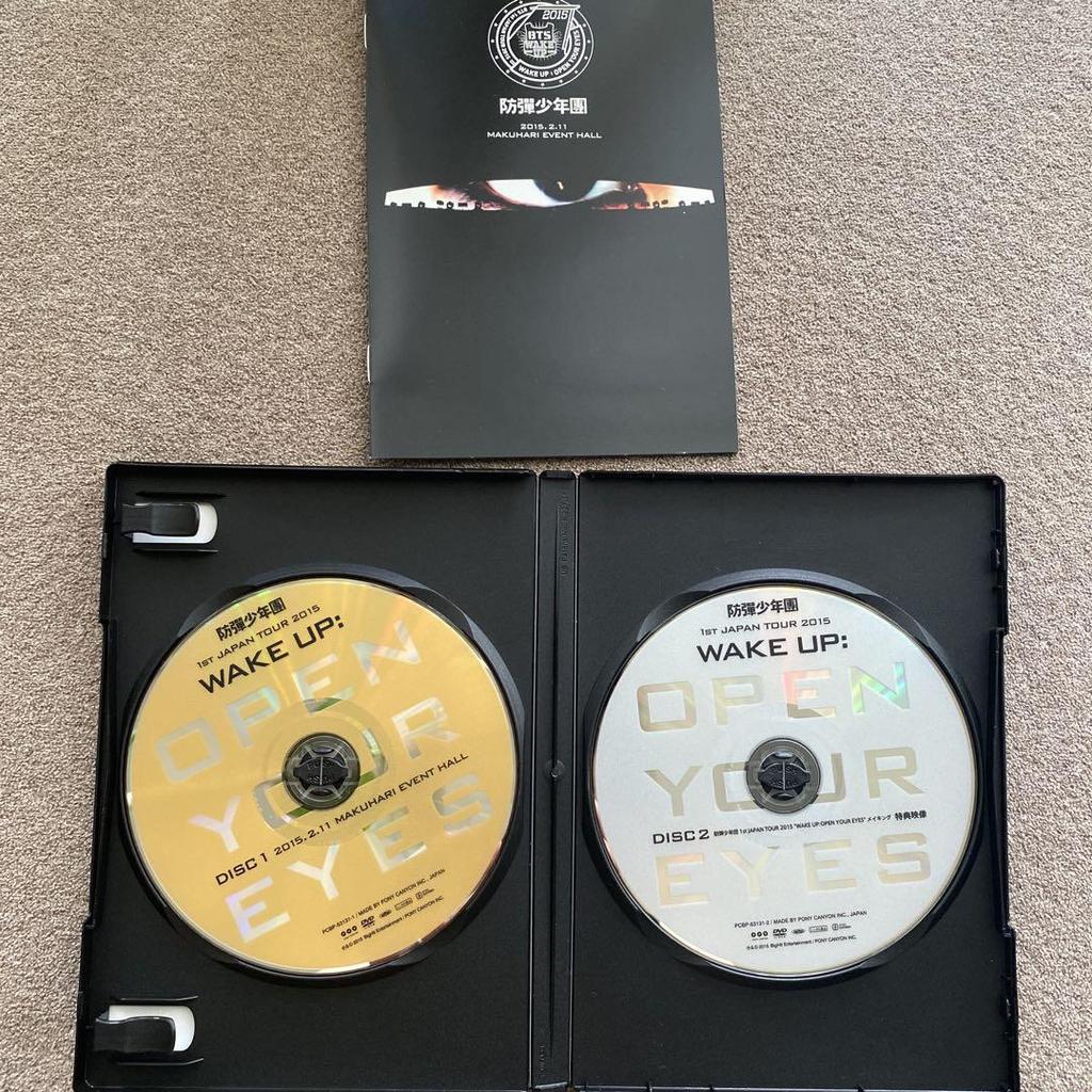 [USED] BTS 1st Japan Tour 2015 DVD