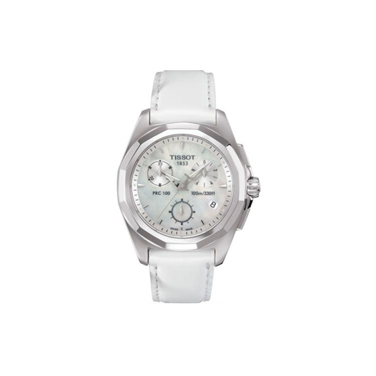 

TISSOT PRC100 Quartz Movement Women s Watch 33mm White Dial Stainless Steel Case Leather Strap T008.217.16.111.00 White Dial