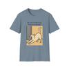 Unisex Softstyle T-Shirt Mens Womens Tees Top Passive Aggressive Cat Tee Minimalist Digital Artwork