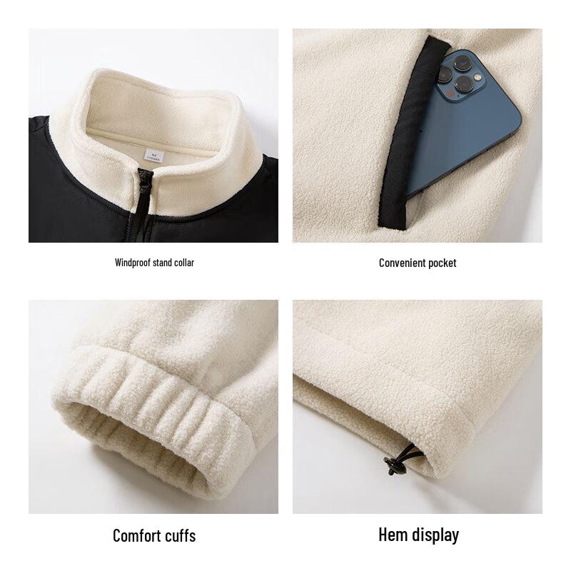 Men's Thick Fleece Outdoor Jacket