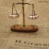 Vintage Miniature Justice Scale Model Ornament Exquisite Home Decor Antique Style Kids Gift Mini Balance Scales For Decoration