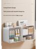 Organizzatore da Bagno da Parete per Dischetti di Cotone, Cotton Fioc e Accessori per Capelli