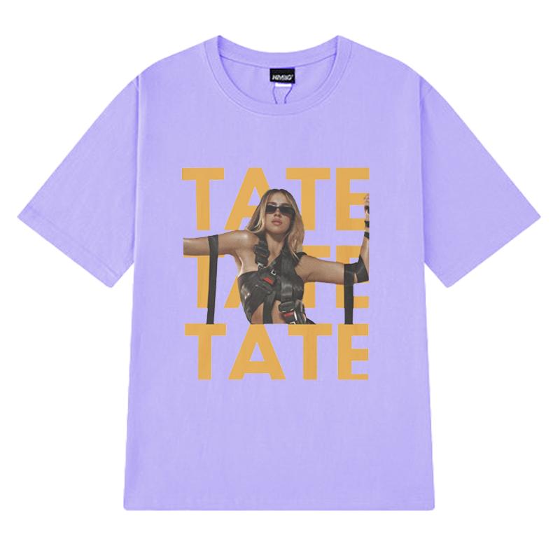 Tate McRae Miss Possessive Tour 2025 Graphic T shirt New Unisex Women vintage Y2k short sleeve Tshirts Unisex 100 Cotton clothing