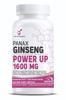 Goa Nutritions Red Korean Panax Ginseng (99% Ginseng) Triple Blend Powder with Panax, American, Siberian Root Extract, Ashwagandha & Ginkgo Bilo