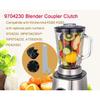 9704230 Blender Coupler 2 Packs with Spanner Kit Replacement Parts Compatible with KitchenAid KSB5WH KSB5 KSB3 WP9704230VP WP9704230 Driver