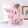 Summer Outdoor Sports Sun Hat Detachable Dome Sunshade Pastoral Style Tea Cap