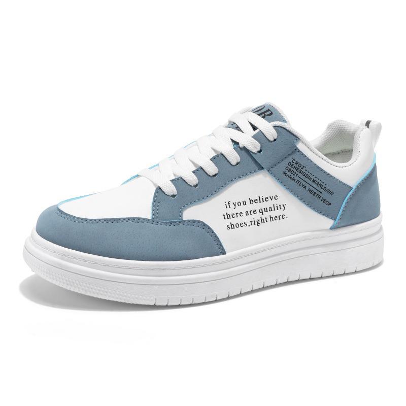 Spring men's shoes new breathable little white shoes men's trend versatile niche design sense sports and leisure board shoes