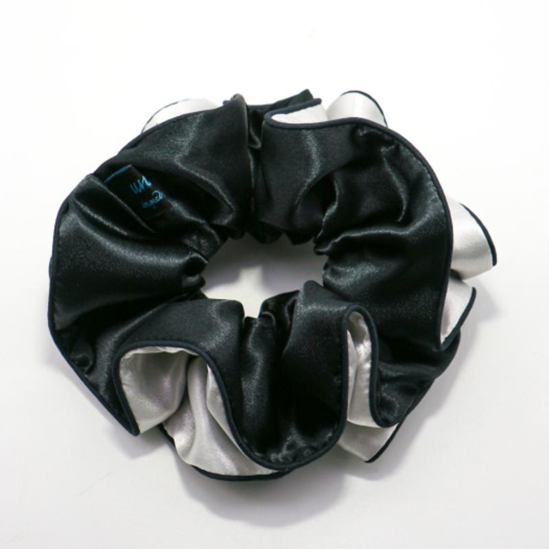 UNI.J Flamingo Silver Scrunchie Hair-Band Ia129
