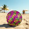 1pc Colorful Animal Prints Theme Soccer Ball Football, Size 5, Lightweight PVC, Durable Outdoor Training Soccer Ball, Gift m61468