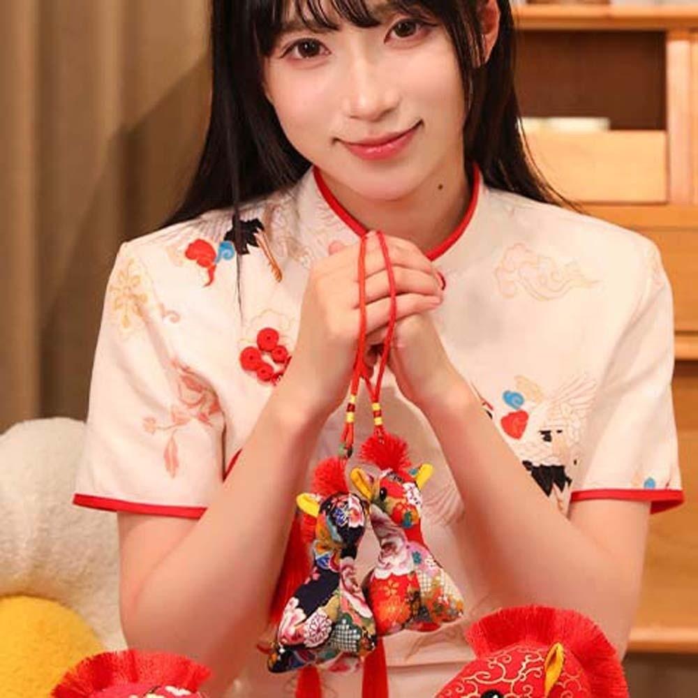 Polyester Chinese Zodiac Horse Doll Cute Lucky Horse Doll Pendant Children