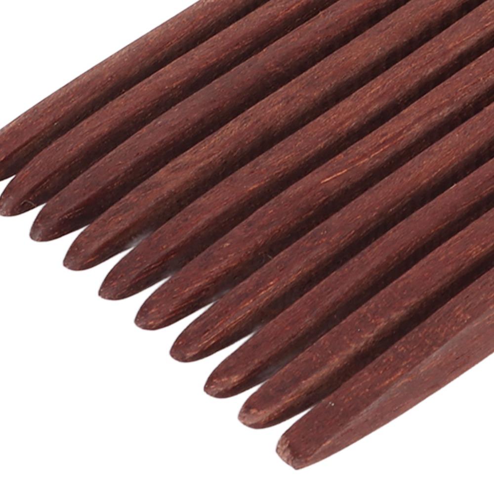 Handcraft Hair Pick Coarse Teeth Beard Comb Portable Weaving Comb  Weaving