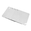 4PCS Metal Electrical Box Cover Plates 4 Inch Galvanized Iron Electric Junction Box Panel Cover for