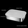 Stainless Steel Food Container with Lid Large Capacity Lunch Storage Box Meal Preparation Case Crisper for Daily Use