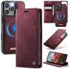 2 in 1 Detachable Magnetic Flip Leather Case For iPhone 16 17 Pro Max Air 15 14 13 12 11 Pro Max Plus Card Solt Wallet Cover