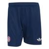 adidas Originals FC Bayern 26/27 Away Fan Version Quick-Dry Striped Football Pants Men Bottoms JZ3057