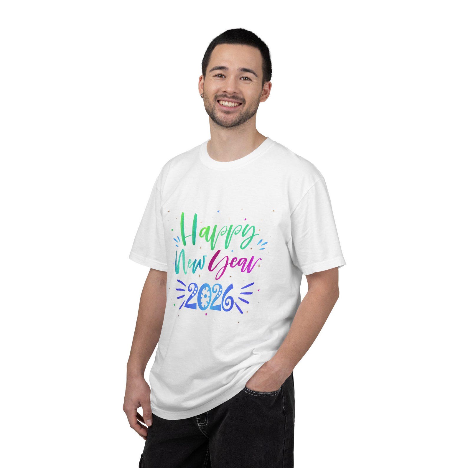 Happy New Year 2026 T-Shirt | New Year Celebration Tee 3XL