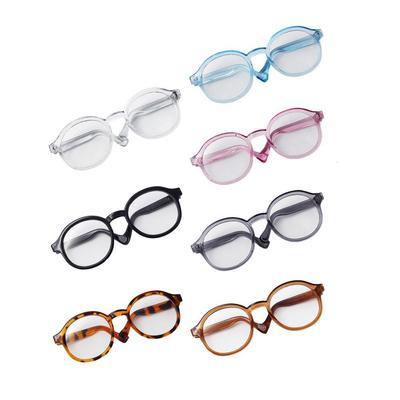 DIY Accessories Toys Round Glasses Changing Clothes Doll Eyewear Korean Plush Doll Glasses