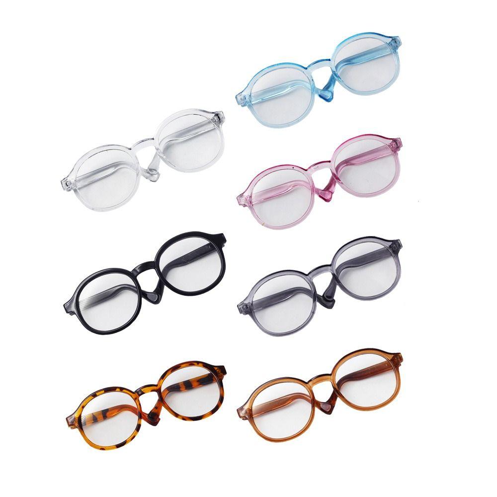 DIY Accessories Toys Round Glasses Changing Clothes Doll Eyewear Korean Doll Glasses