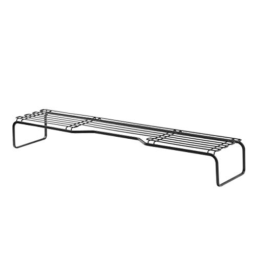 Pearl Metal BLKP Stovetop Rack, Limited Edition, Black, 75cm Wide, Over-the-Exhaust, Kitchen Storage, BLKP Black, AZ-5053