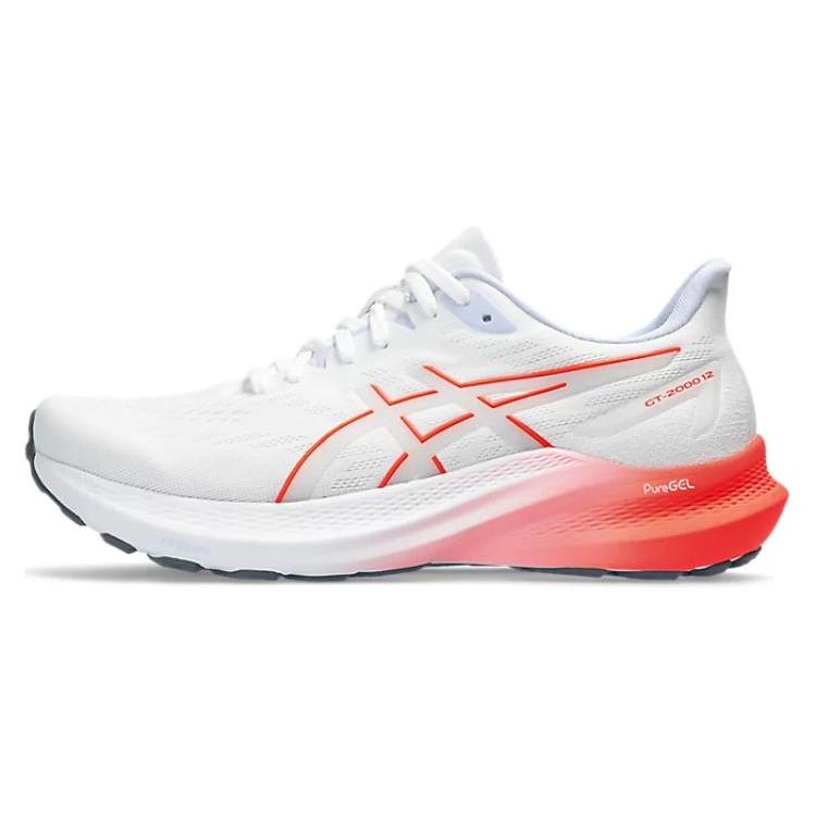 

Новые Asics GT 2000 12 Белый Красный Восход Женские 1012B506-101 39.5