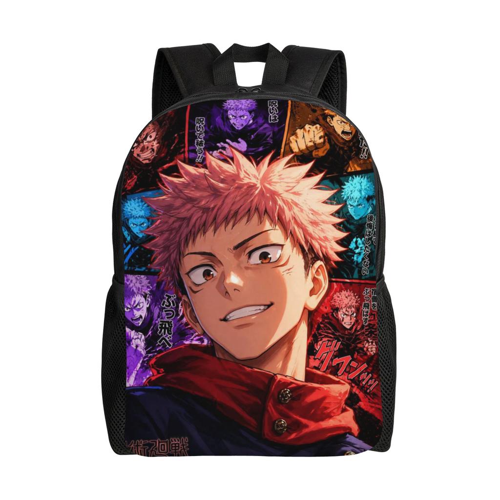 Zaino Megumi Fushiguro J-Jujutsus K-Kaisens Zaini da College Design Studente Grandi Borse Scolastiche Streetwear Zaino